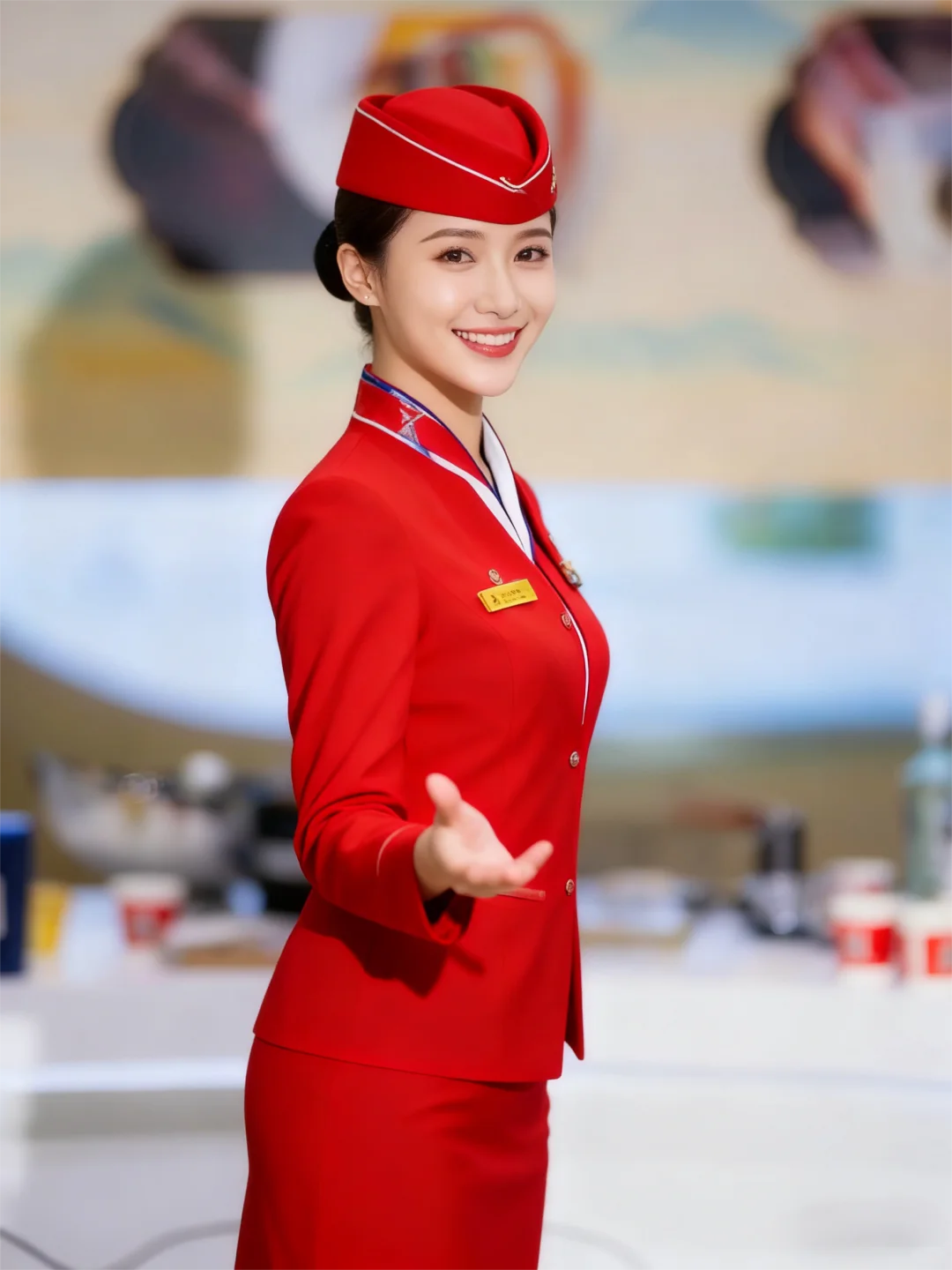 ✈️航空展会宣讲空姐！6大核心素质才够格