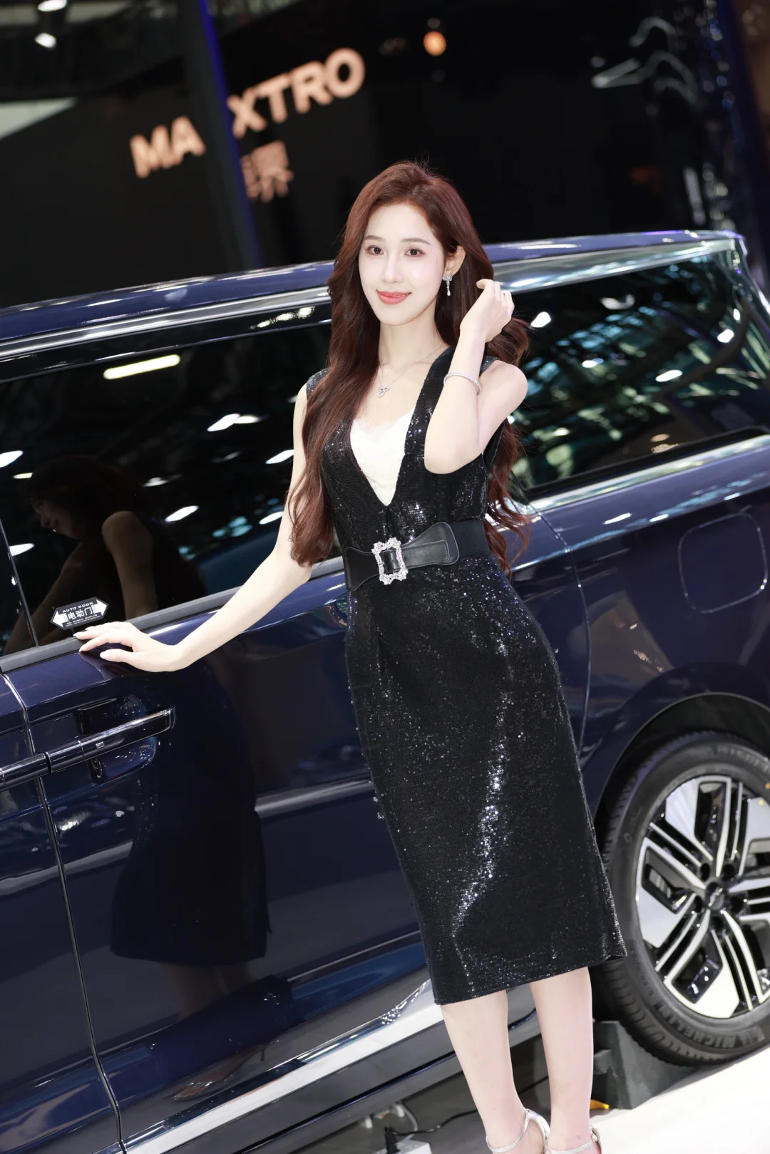 广州国际车展车模小姐姐太好看了‼️