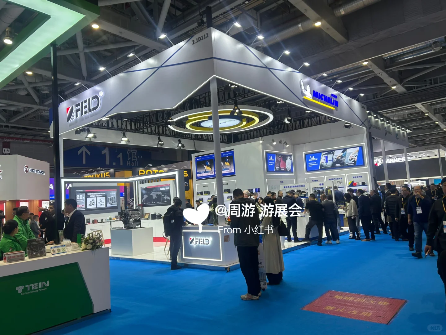 25上海法兰克福汽配展！预算高的展台效果❤️
