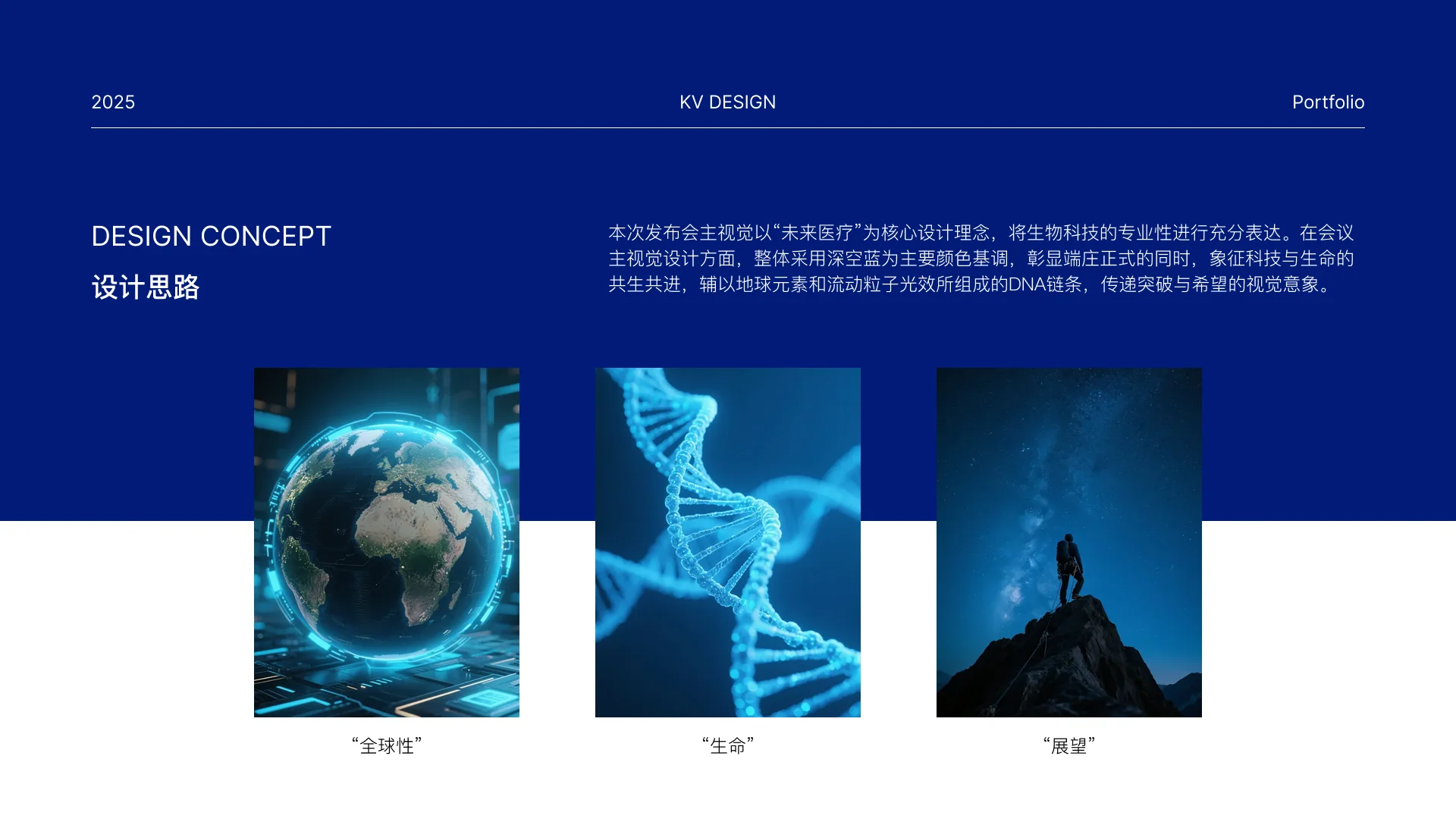 KV设计｜医药公司新品发布会主视觉设计