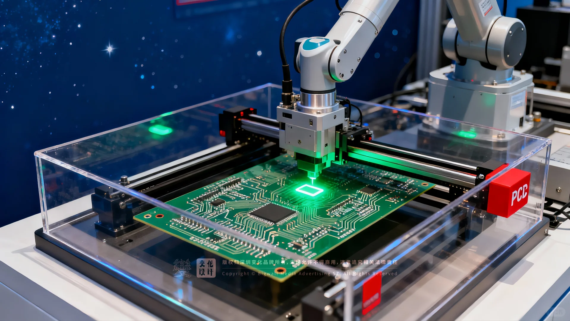 原创展厅设计案例｜电子信息制造科技展厅