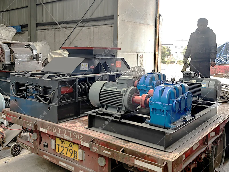 一条生产线如何靠对辊破碎机实现产能翻番