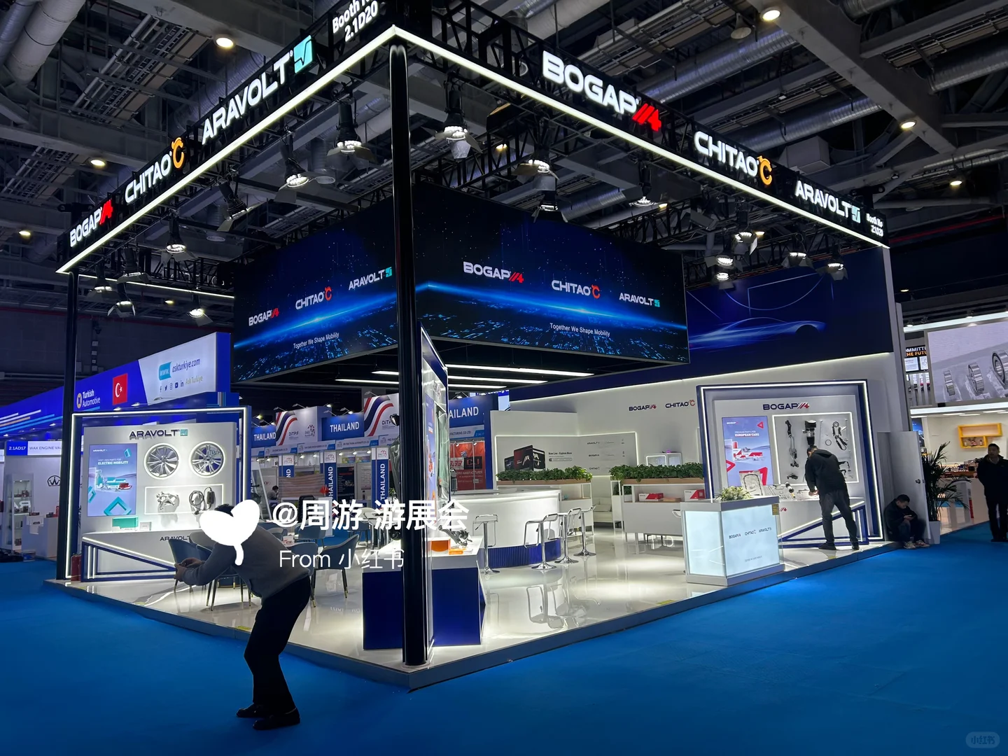 25上海法兰克福汽配展！预算高的展台效果❤️