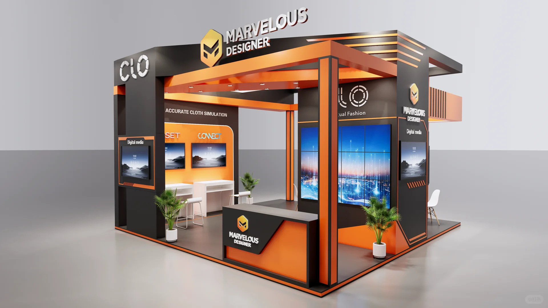 展位设计搭建工厂?家电及消费电子博览会