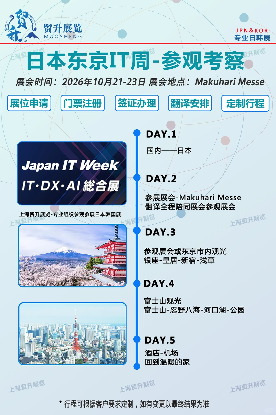 日本IT消费电子展-Japan IT Week-门票签证