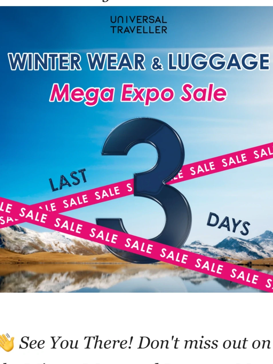 Universal Traveller大促封关倒数！