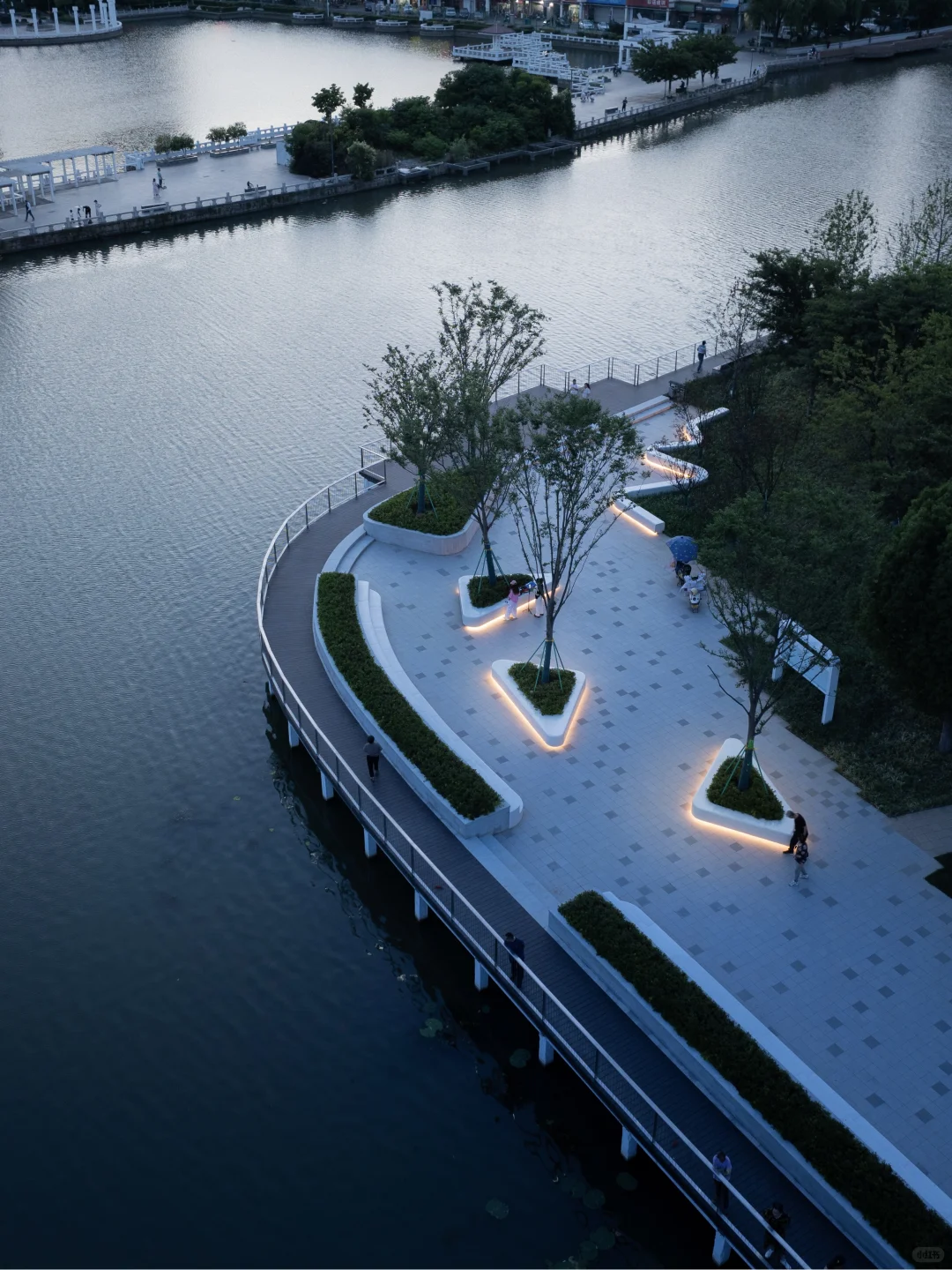 揽胜公园｜苏州园区胜浦街道高颜值滨水绿地