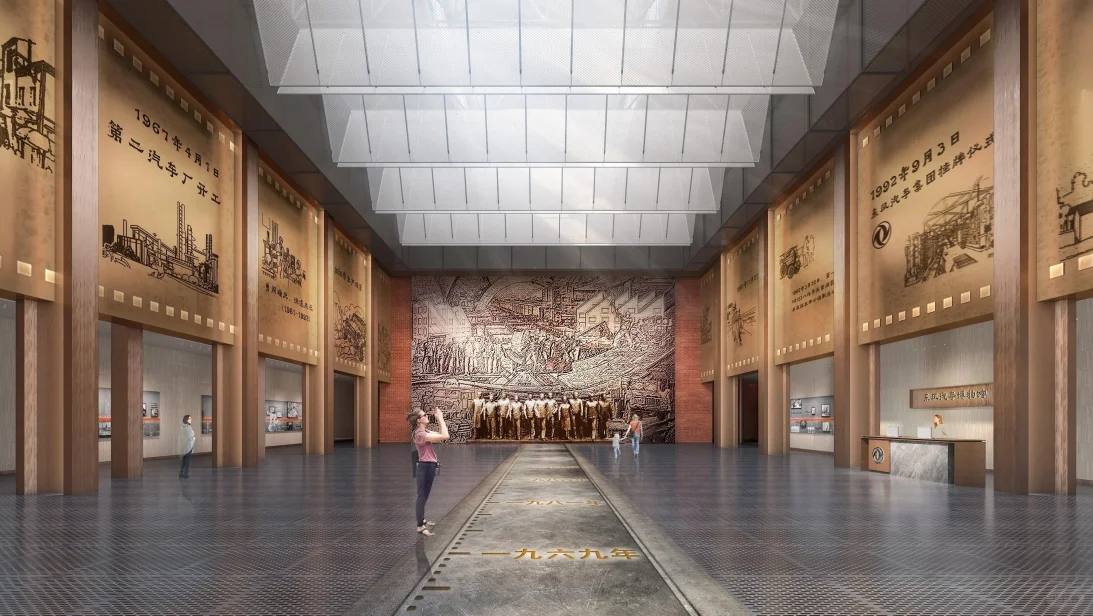 东风汽车博物馆工业历史展厅设计
