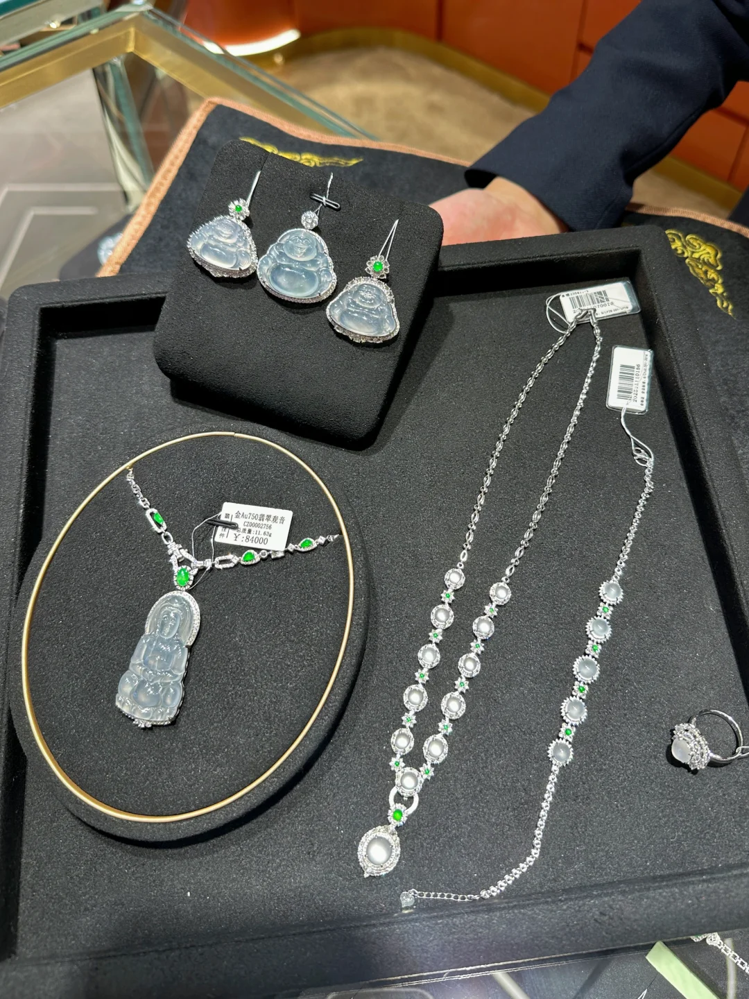 在长春花小钱捡漏万元翡翠镯也太香了！