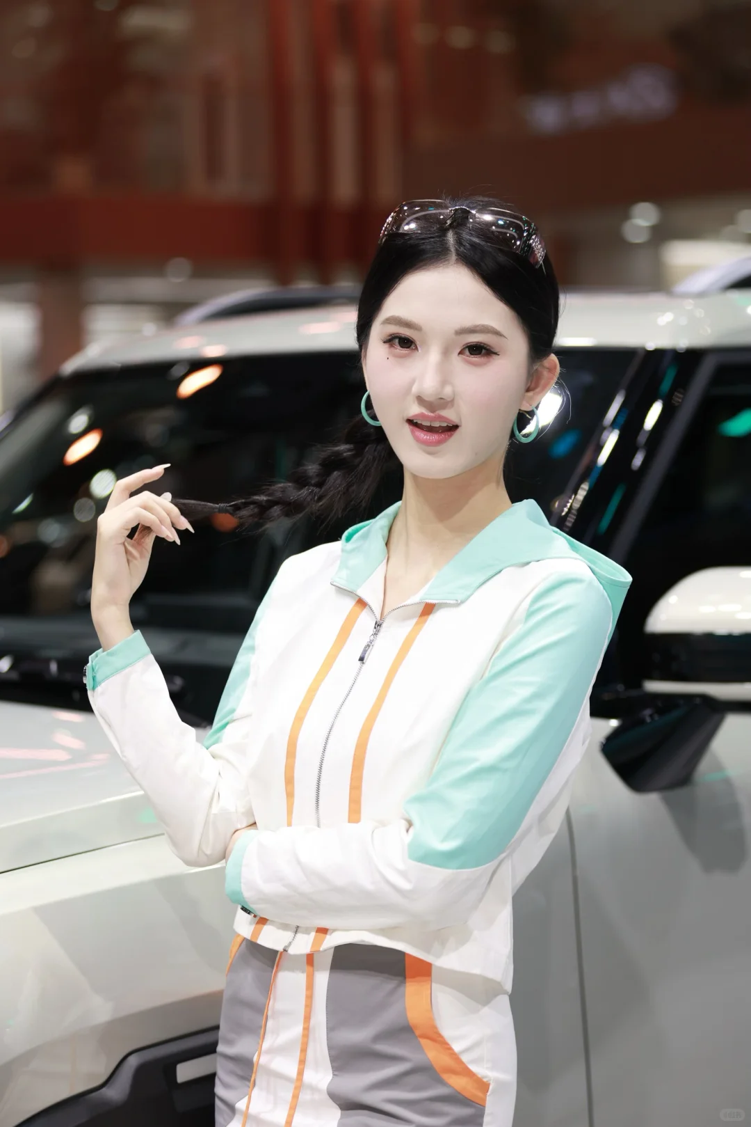 广州国际车展车模小姐姐太好看了‼️