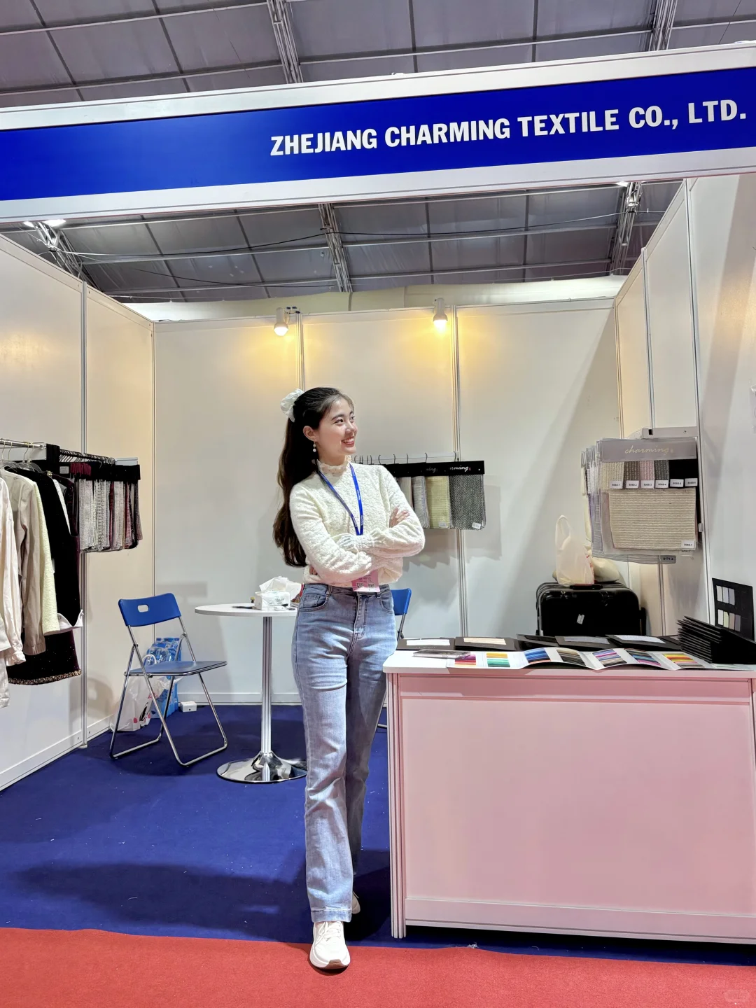 第三次参加胡志明纺织展??