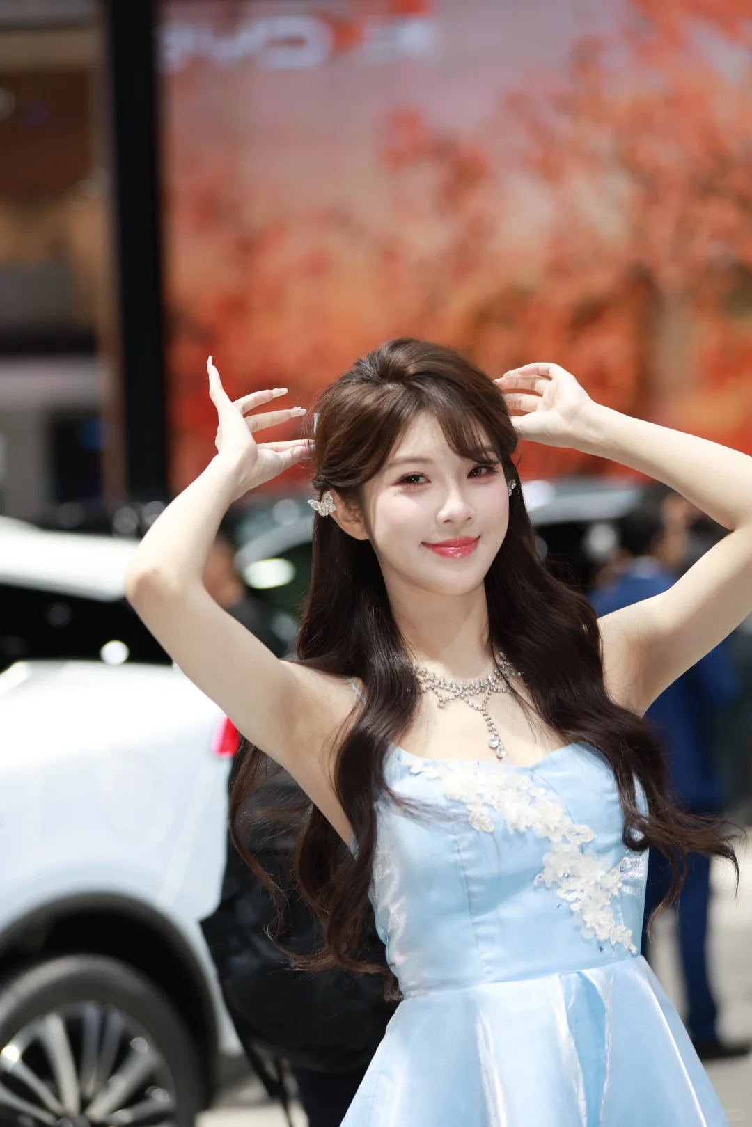 广州国际车展车模小姐姐太好看了‼️