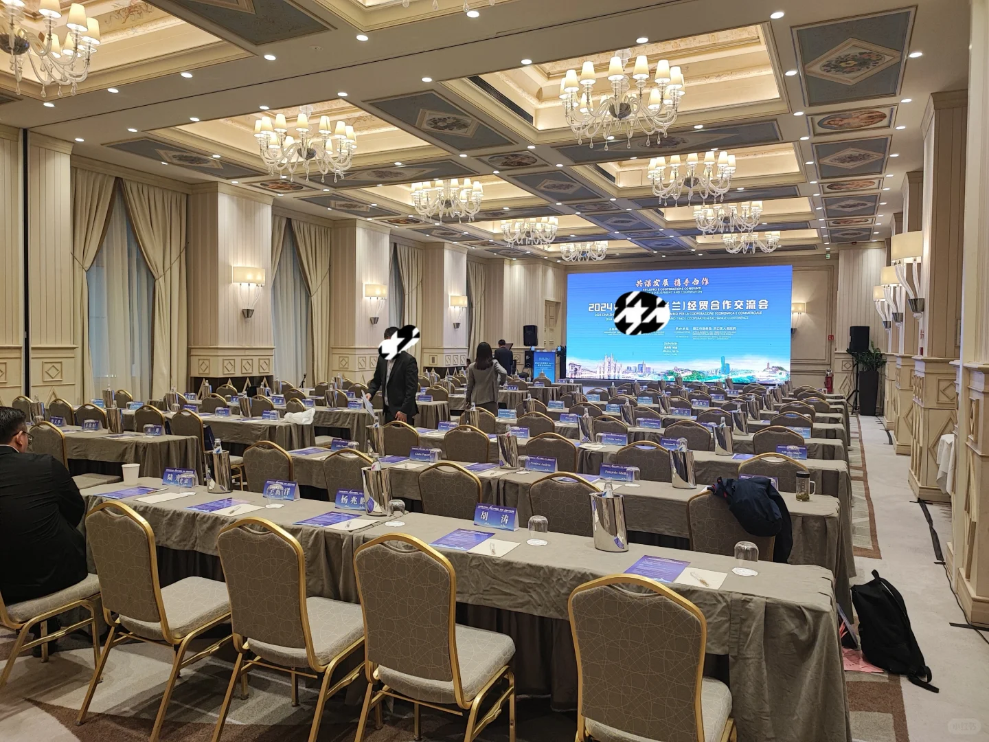 本公司成功举办了中国政府米兰招商会