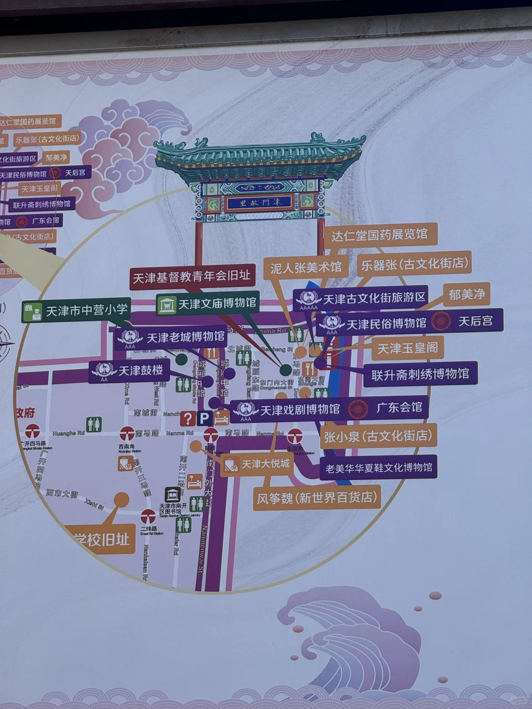 人在天津，走着走着就到了西安