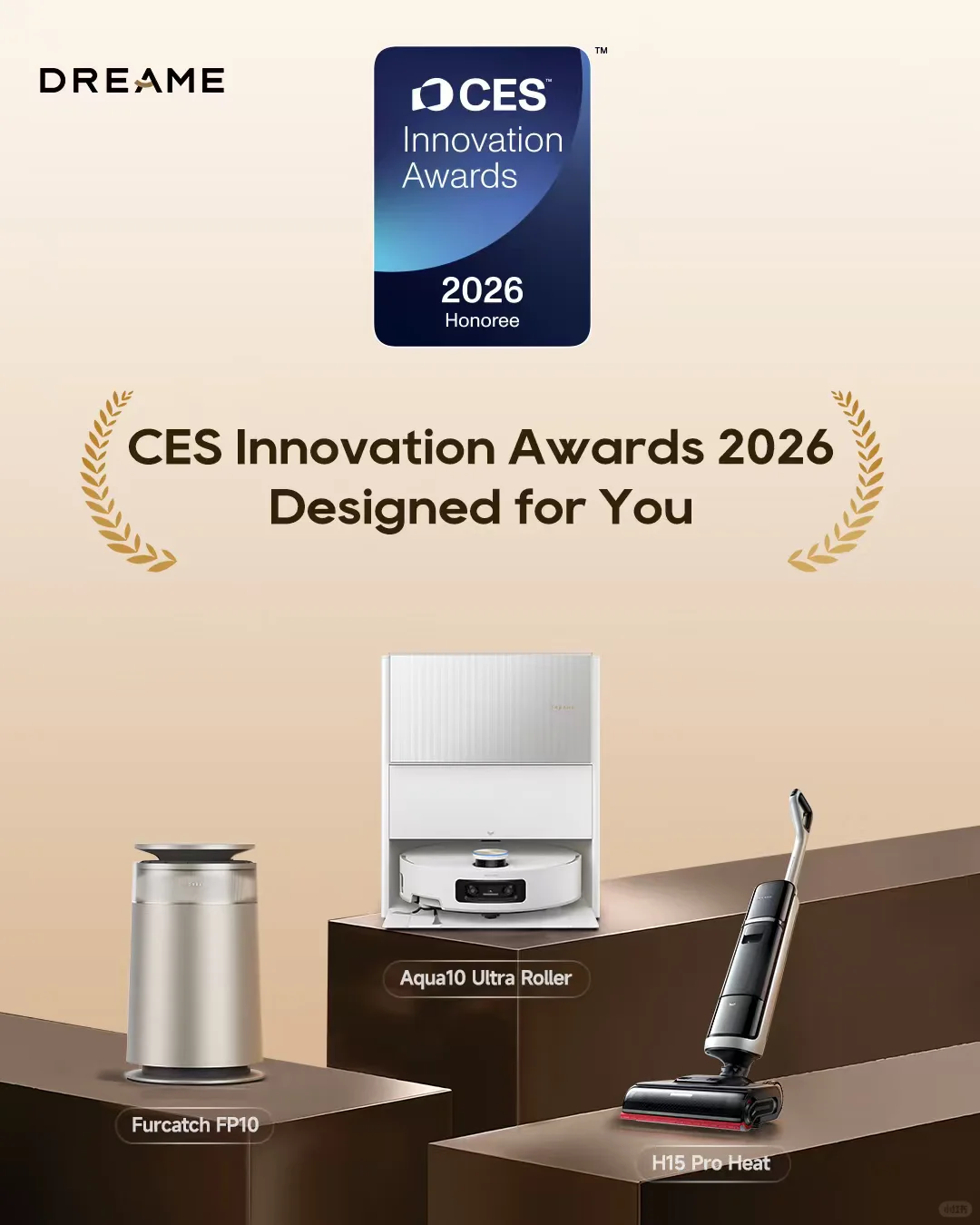 CES展前揭晓，追觅连获三项创新大奖