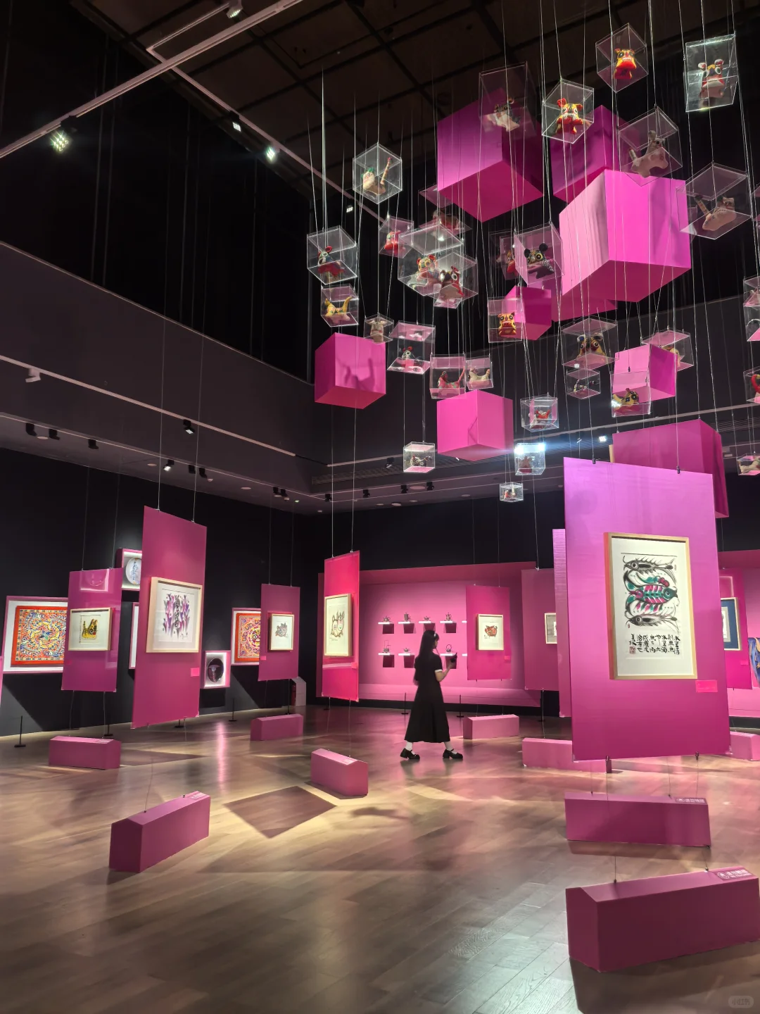 看展记｜韩美林“美的森林”策展真可以