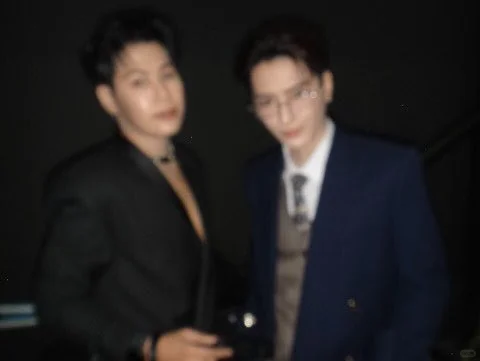 哥俩推介会一些帅照～