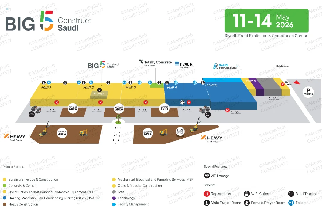 2025年沙特五大行业展五月（big5）