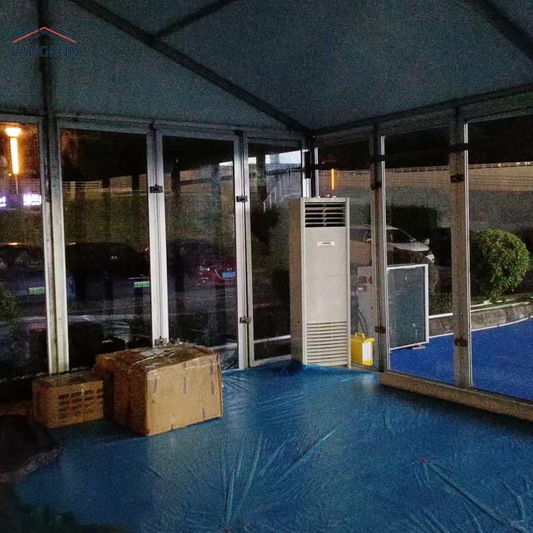 玻璃篷房，展销篷房，特卖会帐篷~