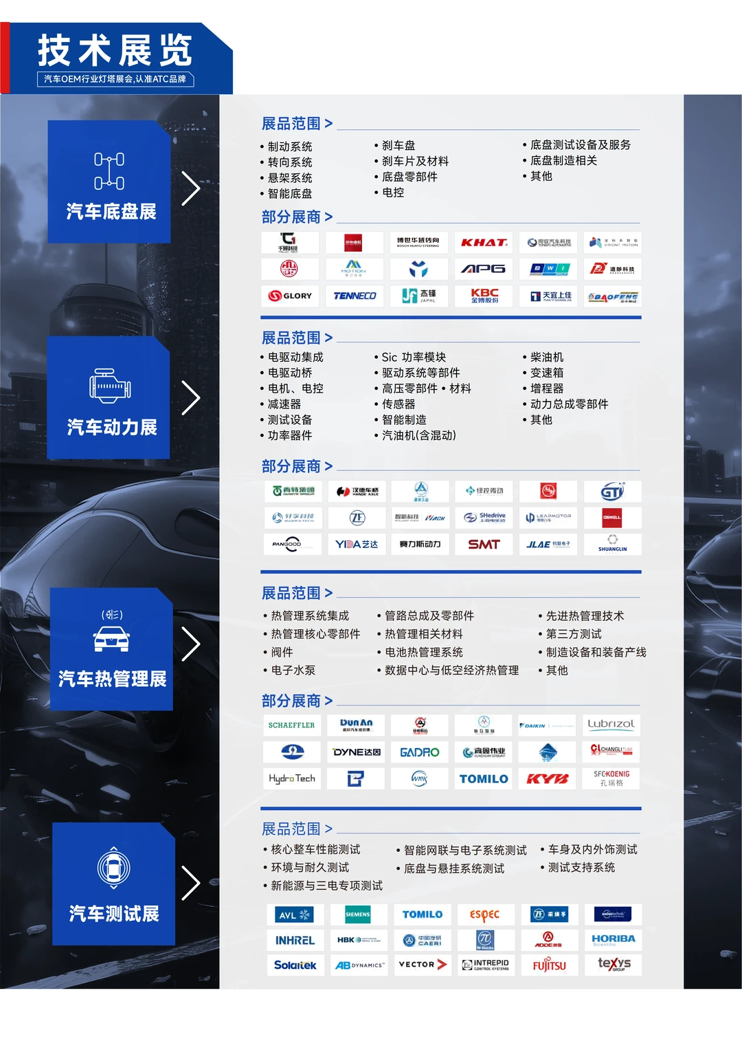 2026ATC上海国际汽车技术及零部件展览会！