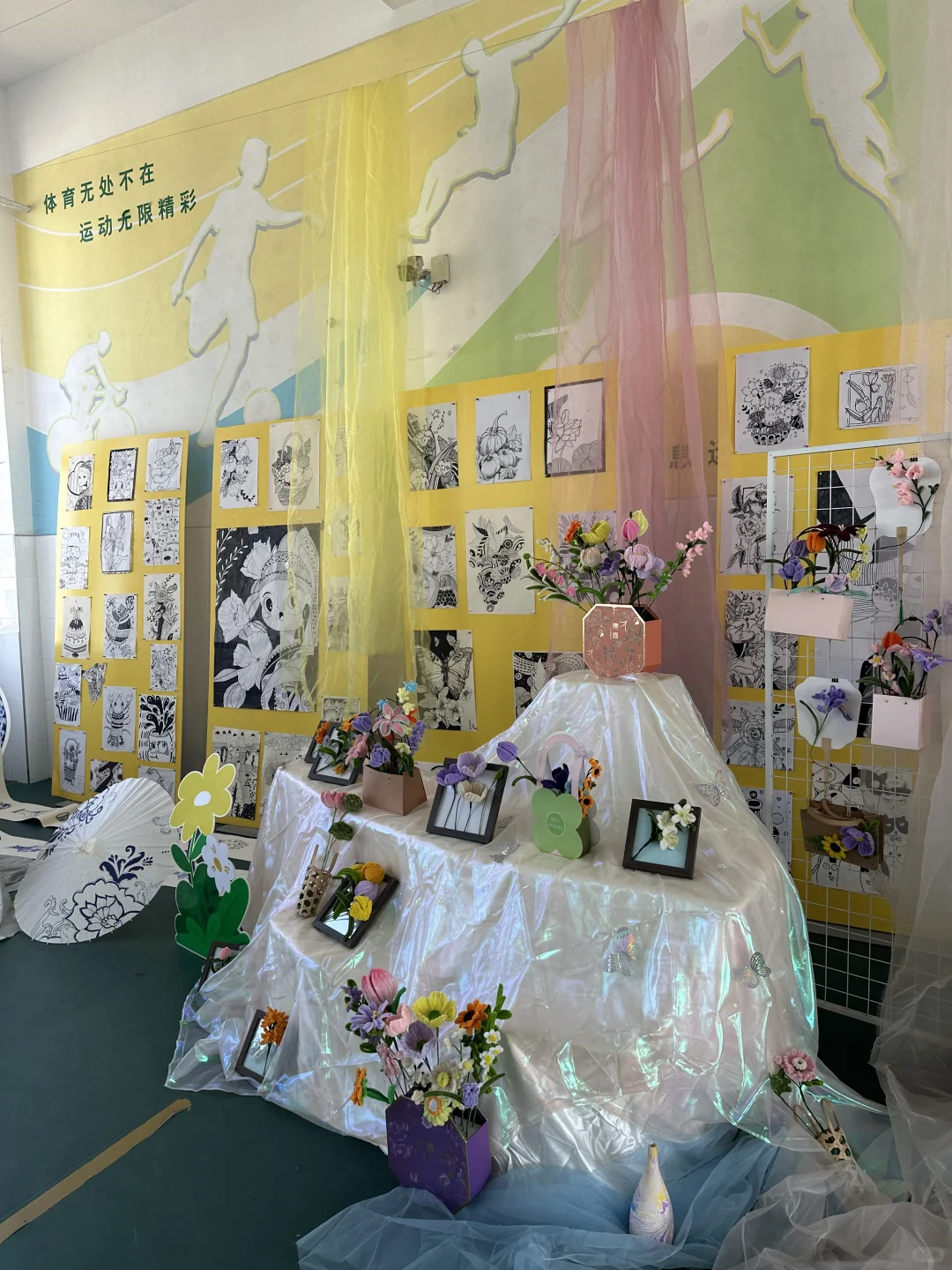 今年的展家长们很给力呀