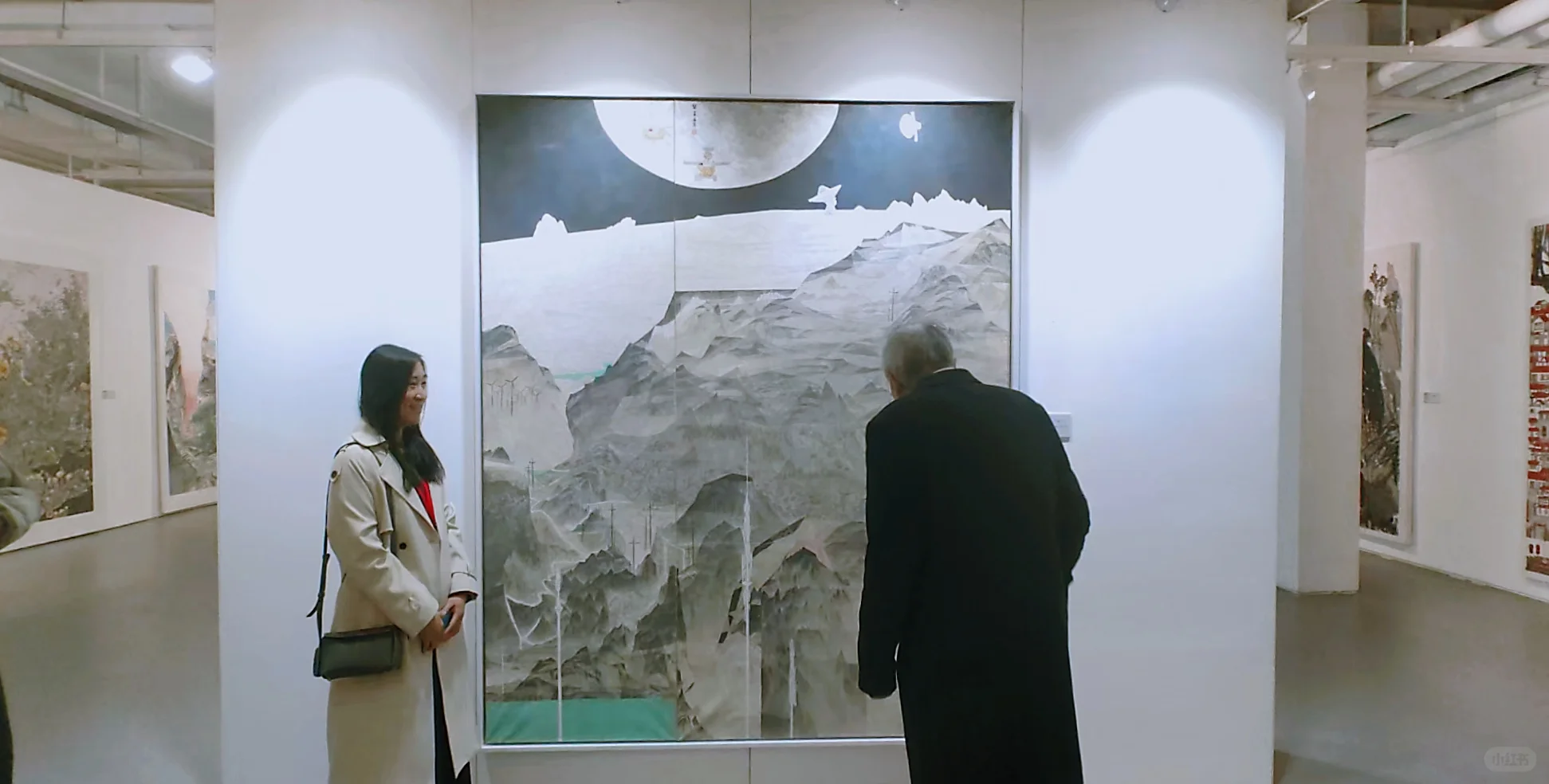 画画|《望》参加众行致远首届博士生展