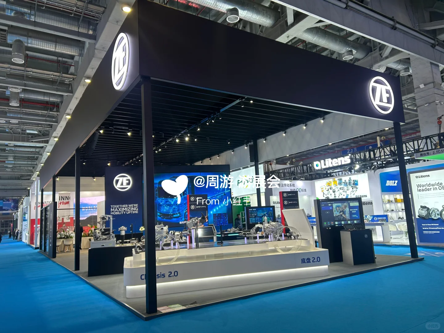 25上海法兰克福汽配展！预算高的展台效果❤️