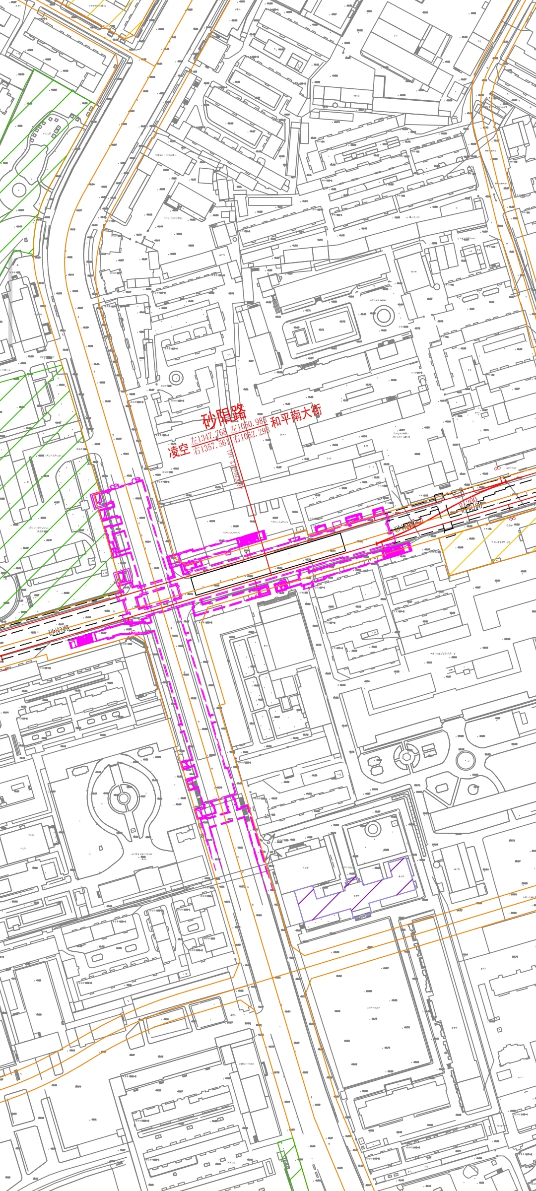 工业展览馆站，砂阳站3号线换乘通道接口