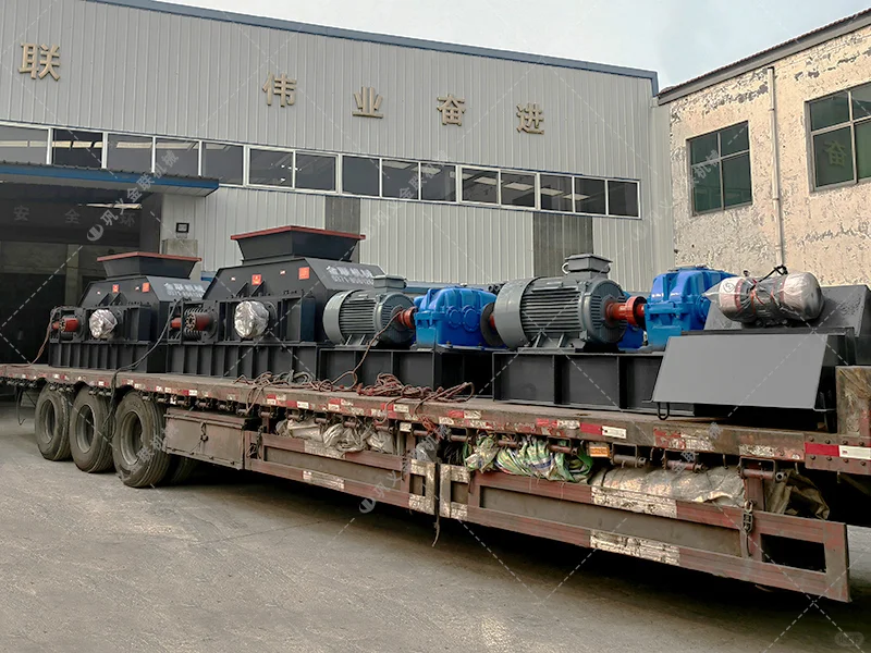 一条生产线如何靠对辊破碎机实现产能翻番