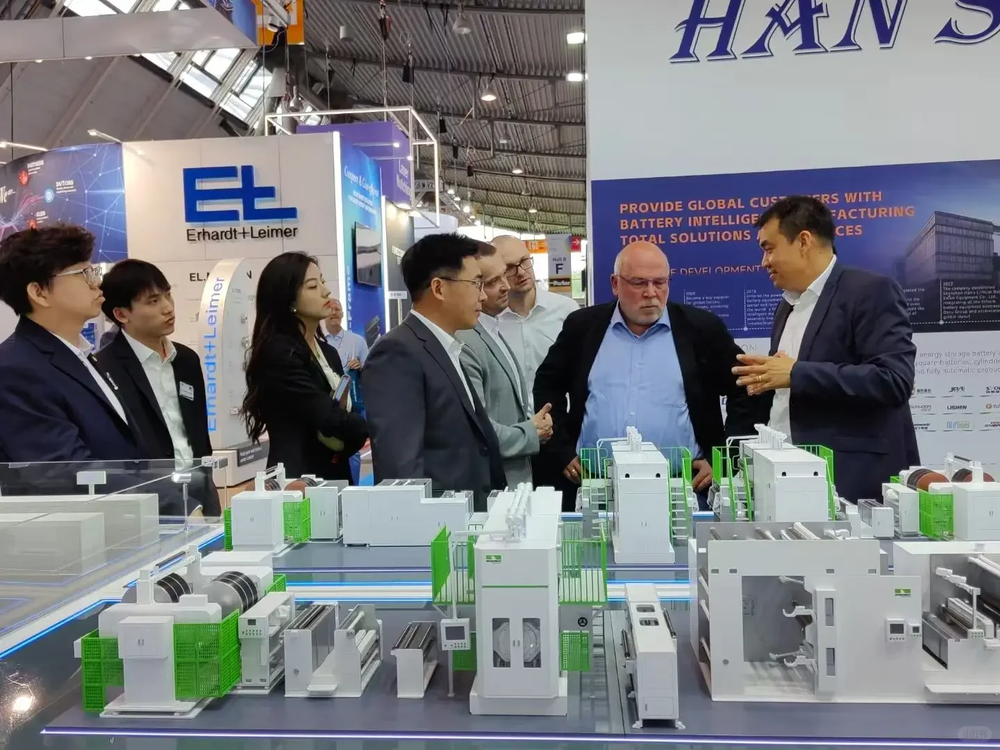 工业展会挖到宝!激光焊接流程沙盘太震撼啦