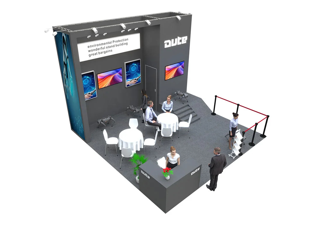 智造大会36 平科技风展台 小面积也能大出彩