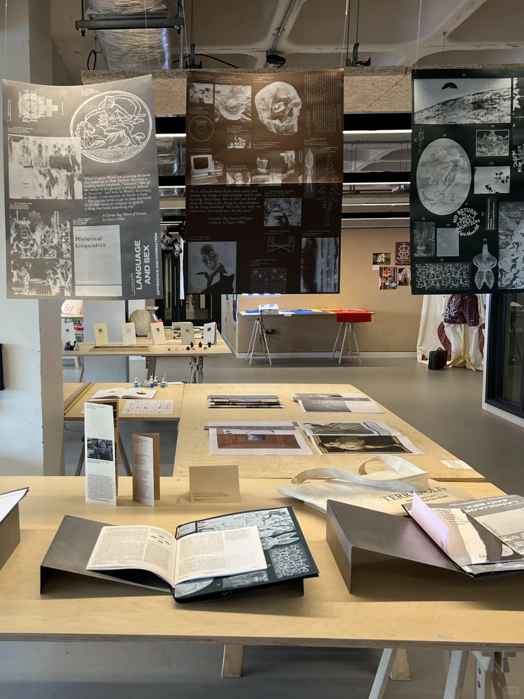 金斯顿本科毕业展平面专业的一些书籍细节