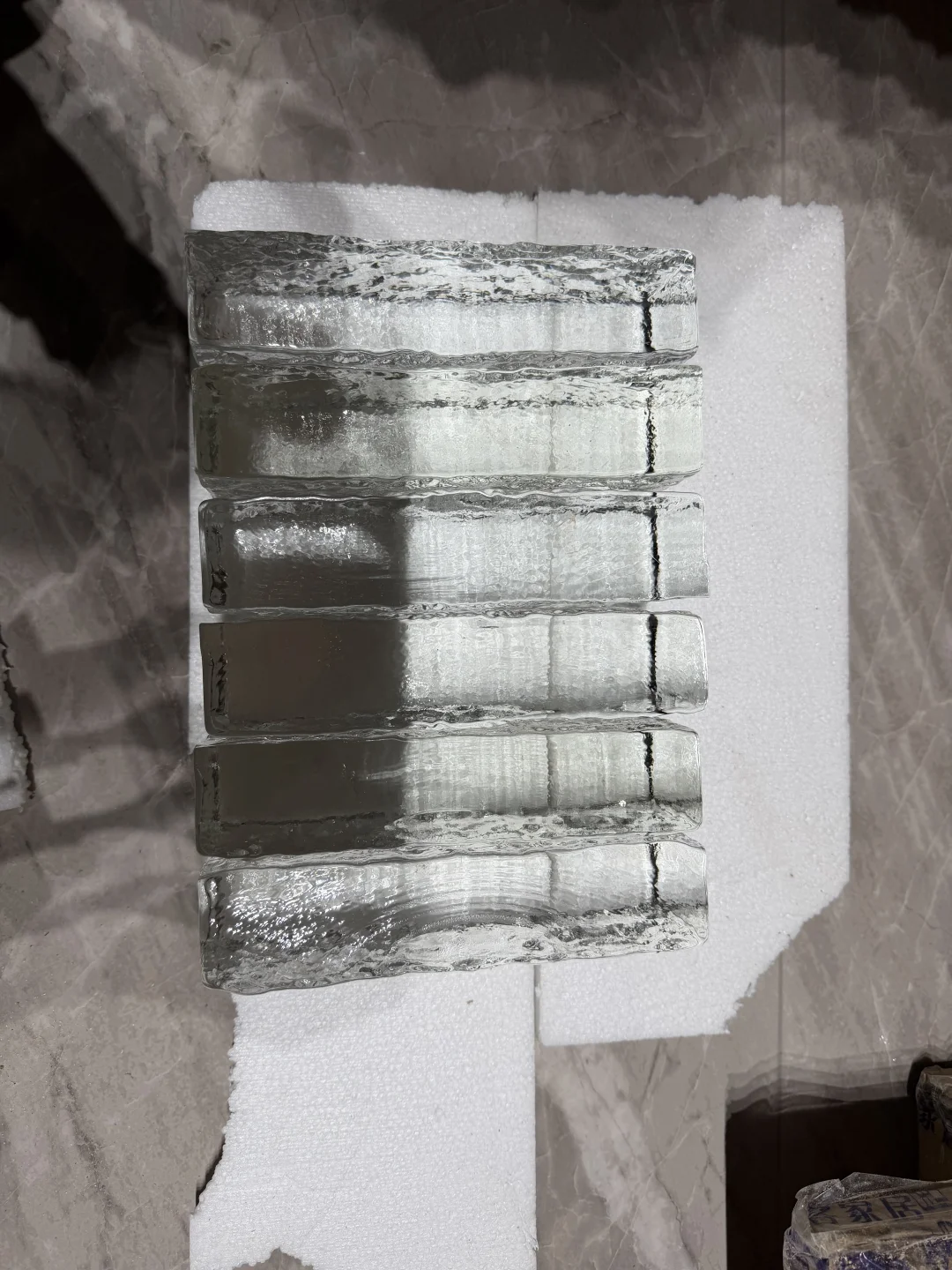 玻璃砖热乎乎的对比来啦！