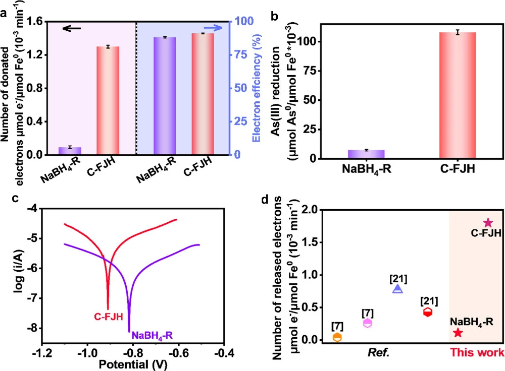 碳层重生!纳米零价铁助力污染物高效还原