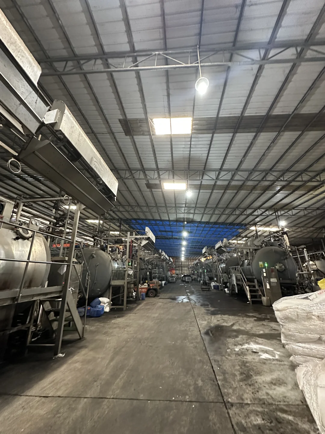 今日实拍 带你走进染厂