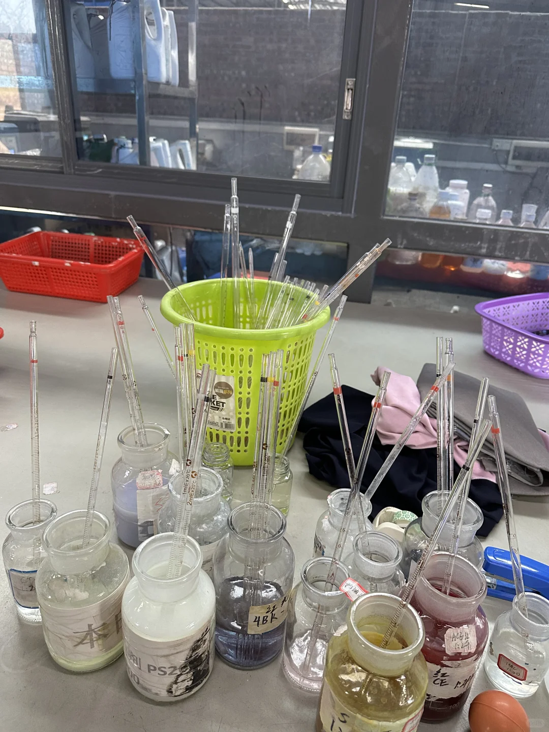 今日实拍 带你走进染厂