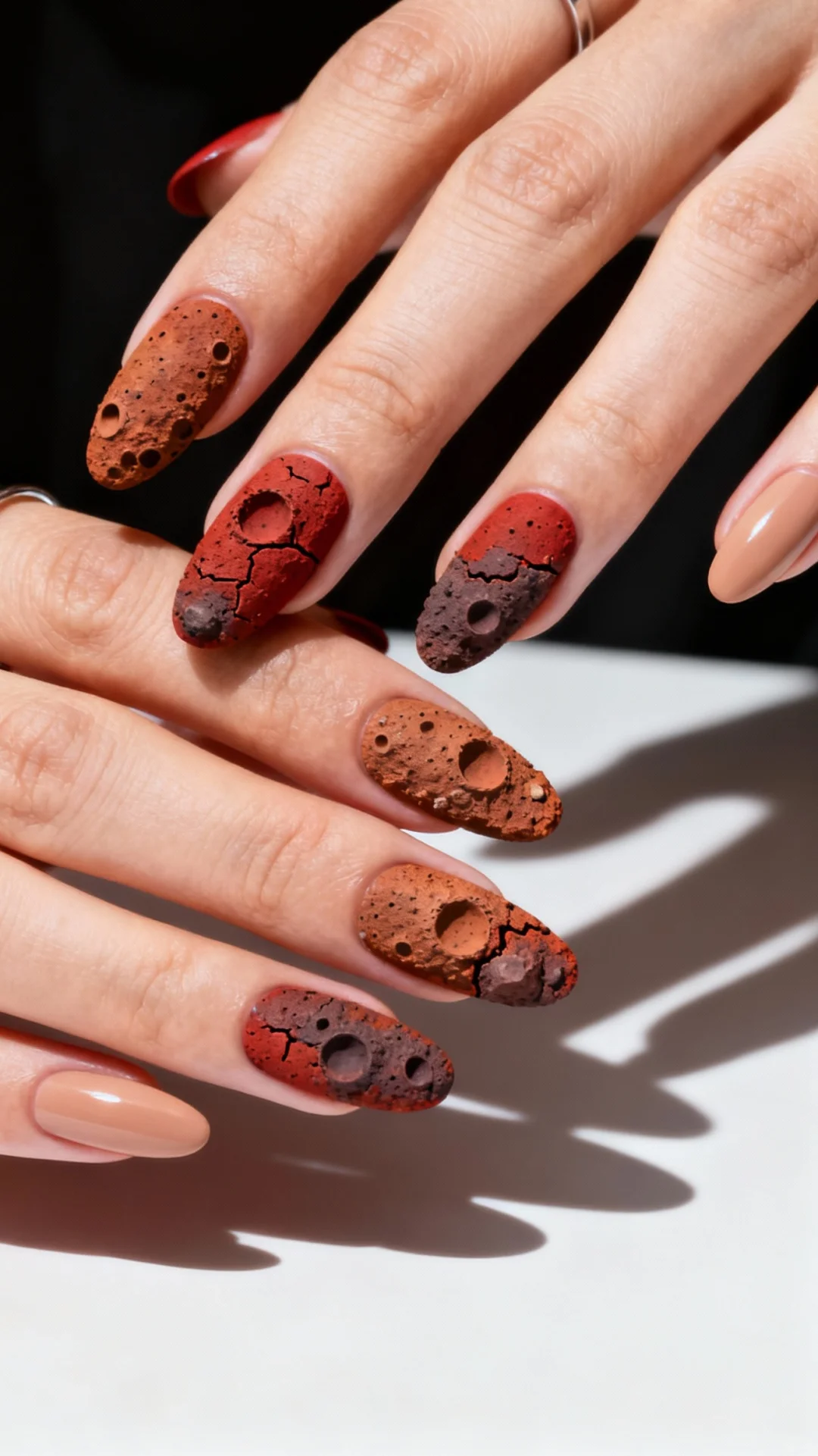 火星表面美甲｜指尖上的宇宙浪漫
