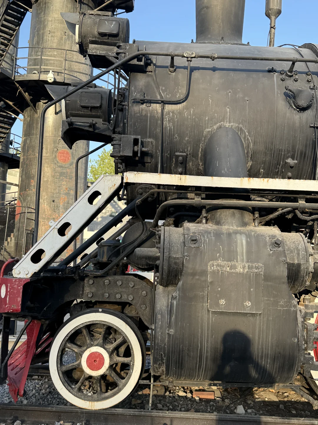 火车头来喽铁轨上的交通工具✨