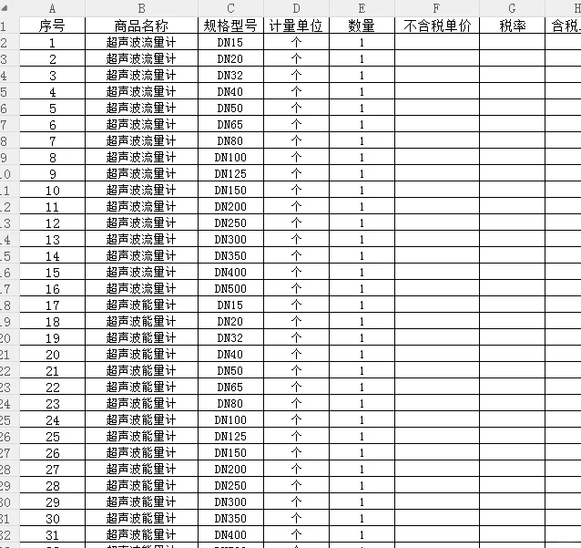 超声波流量计和涡街流量计有人做吗？实单