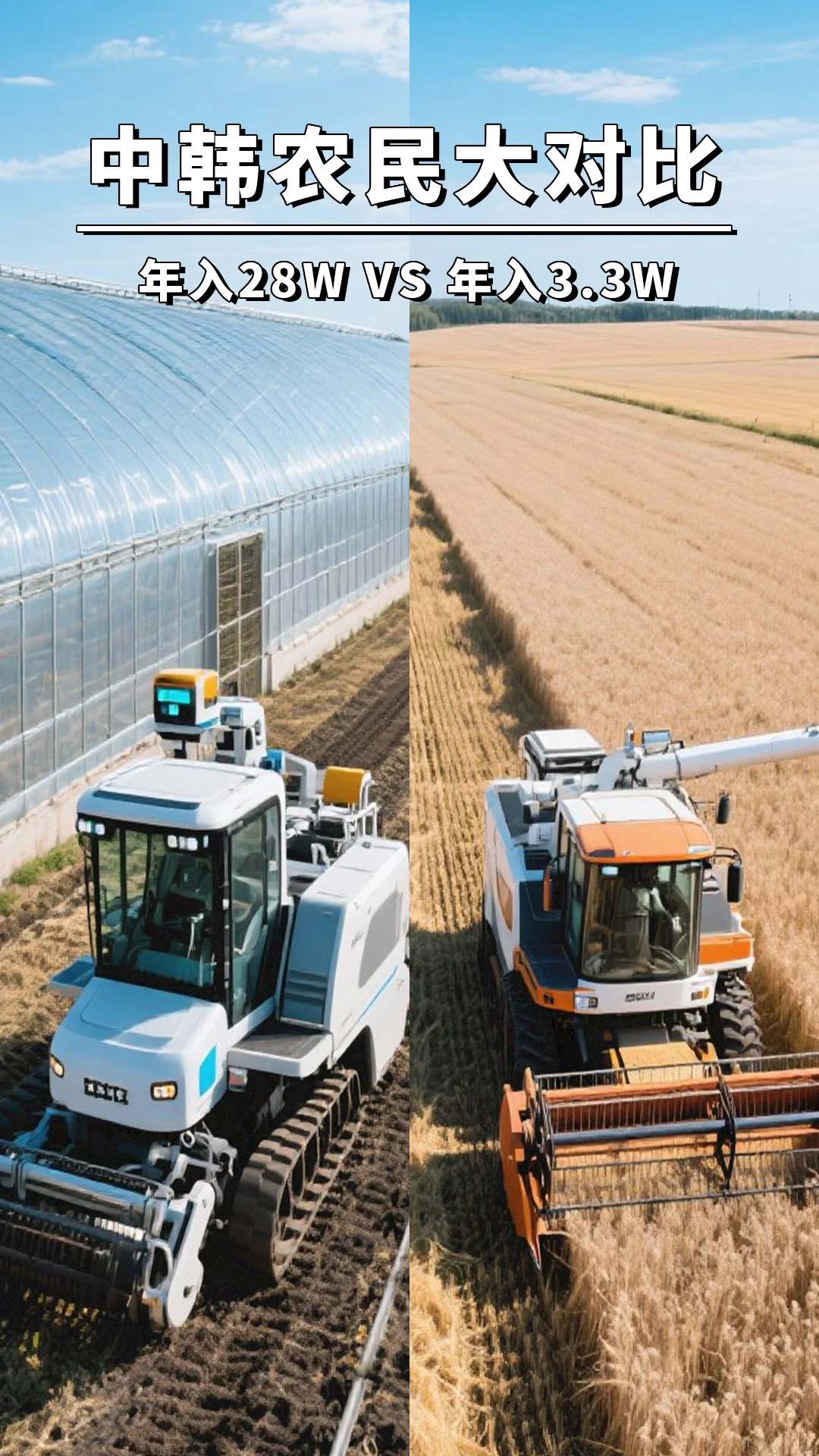 ✨中韩农民打工差异！收入居然差 10 倍？✨