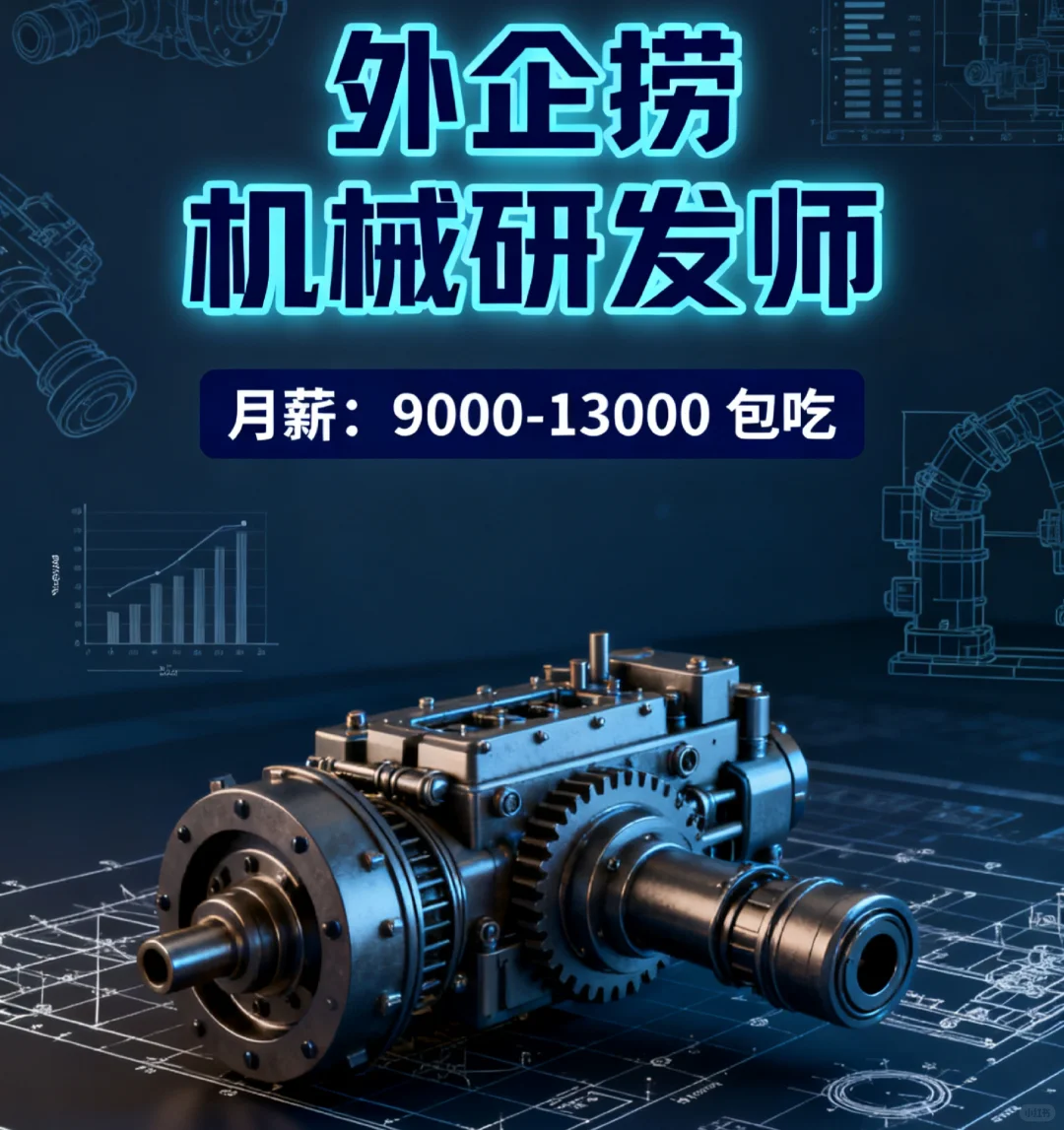 机械研发工程师9000-13000外企～26届优先
