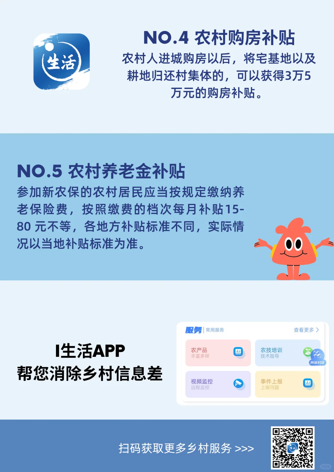 农村人能领的五大补贴！快来查漏补缺