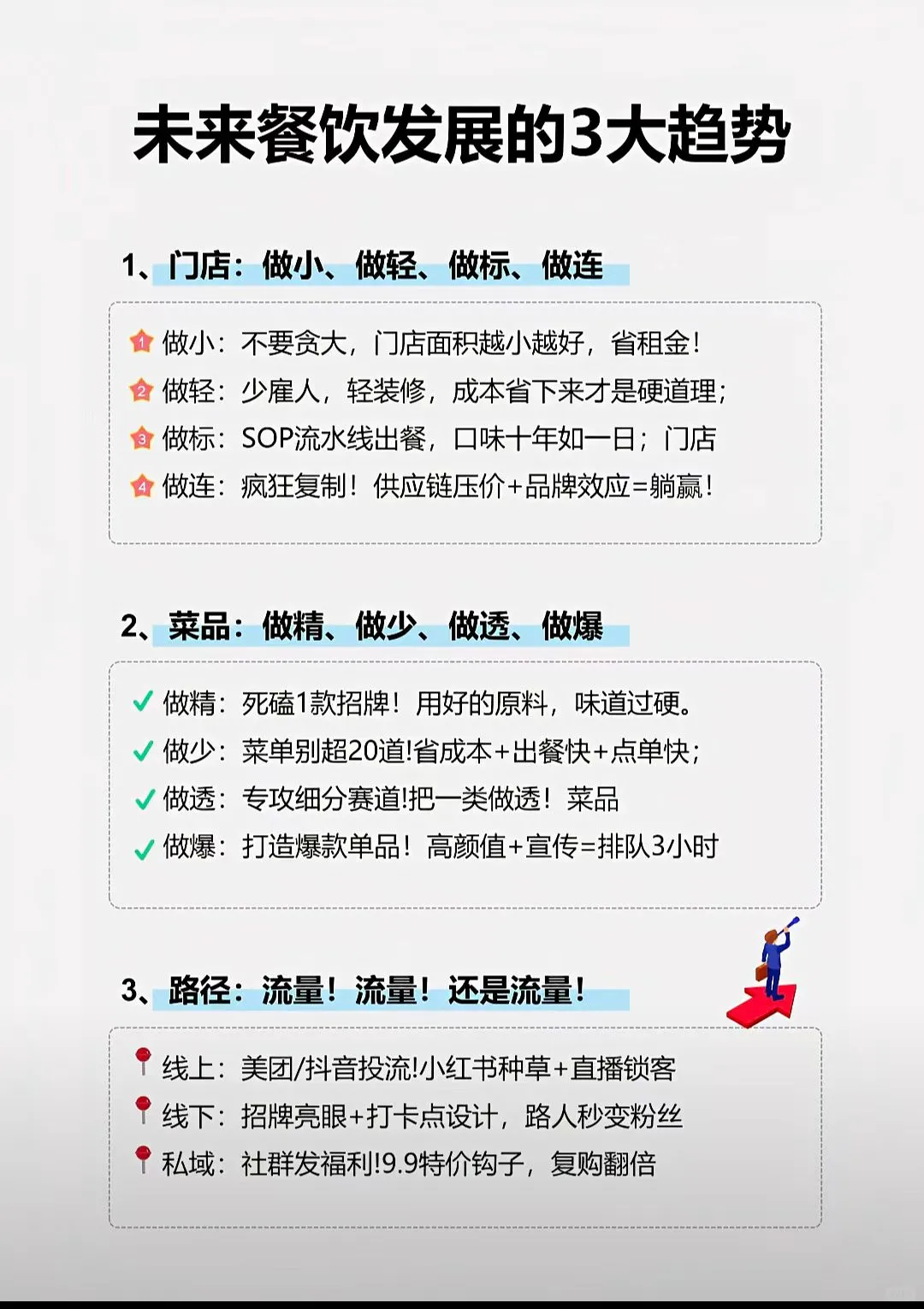 未来餐饮发展的3大趋势