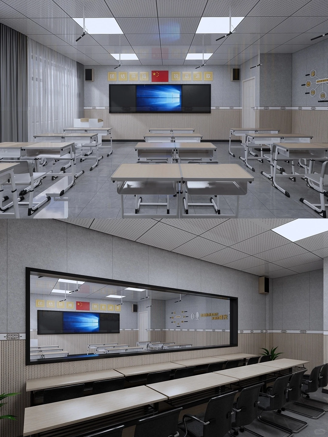 录播教室桌椅家具、录播设备源头供应