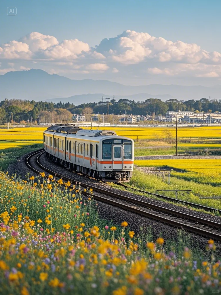 绘画素材：火车