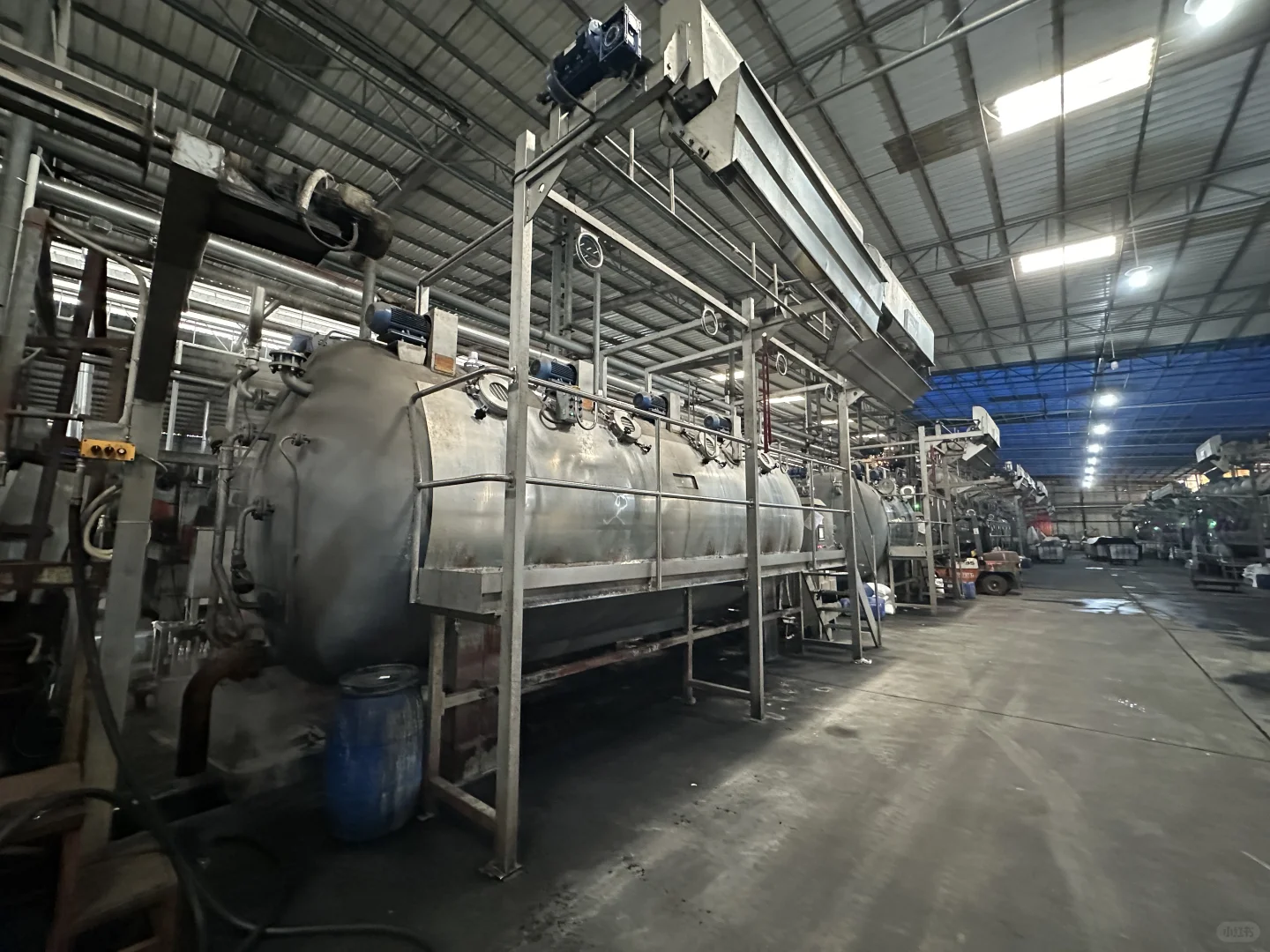 今日实拍 带你走进染厂