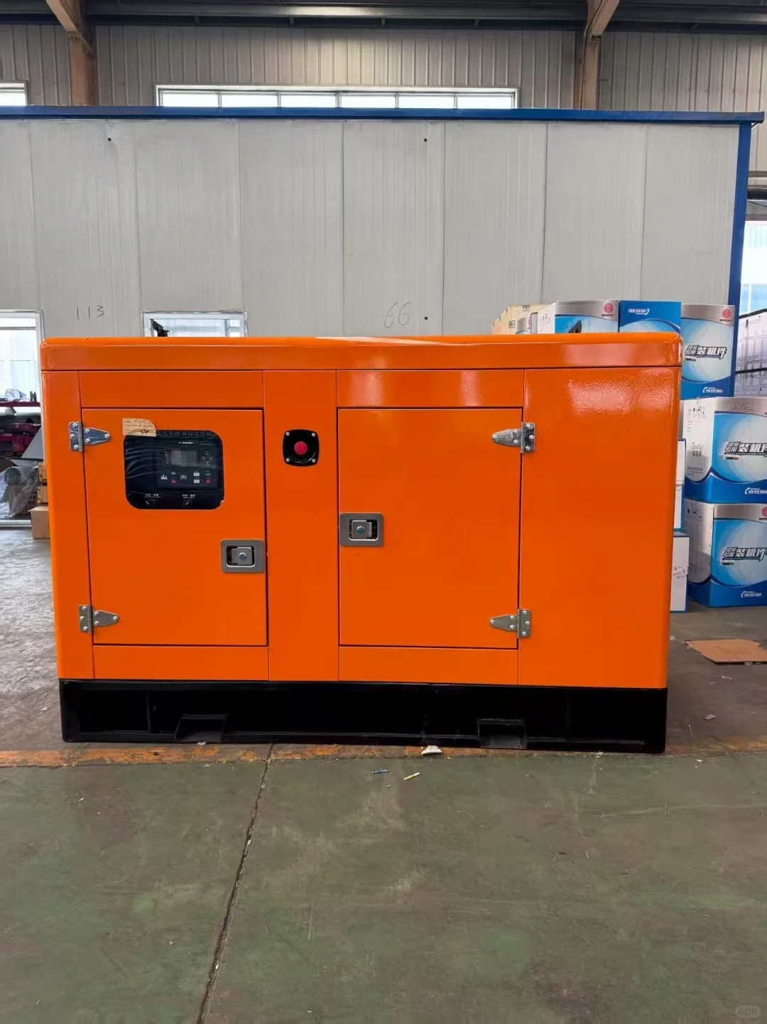 发电机组工厂出口发货