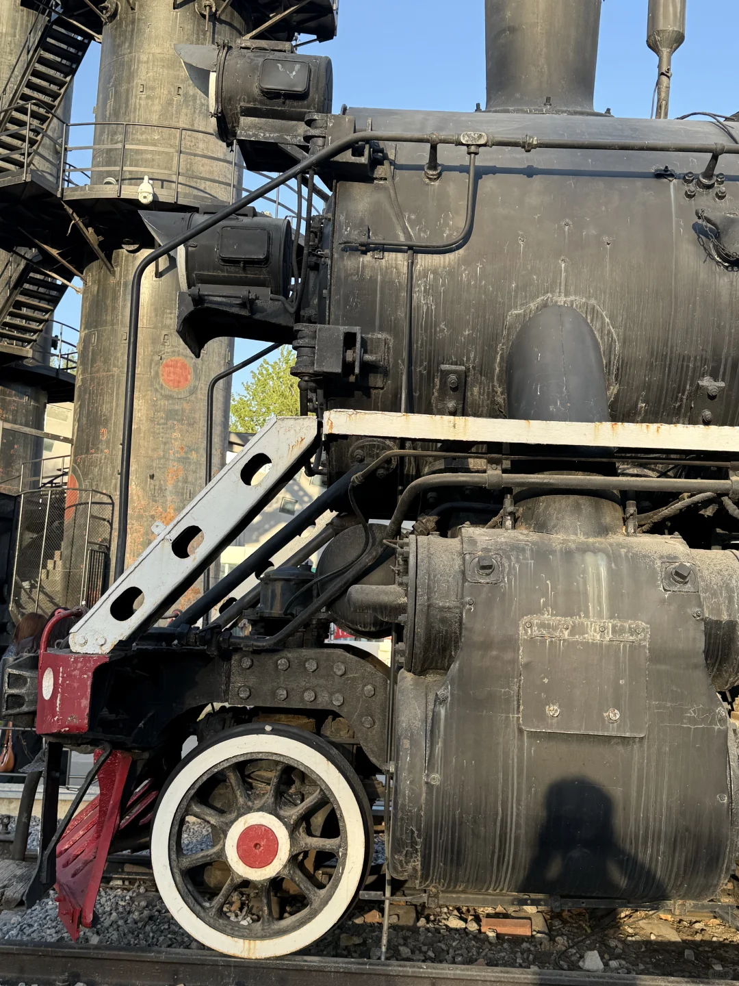 火车头来喽铁轨上的交通工具✨