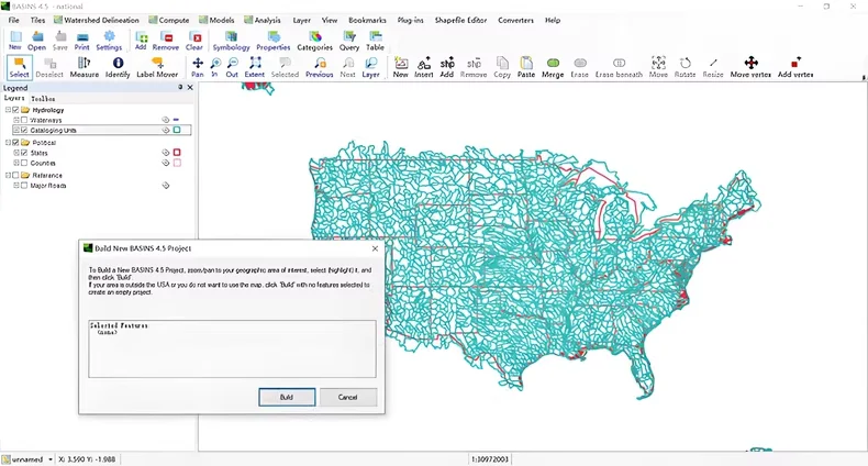地下水数值建模服务 GMS、SWAT全流程建模