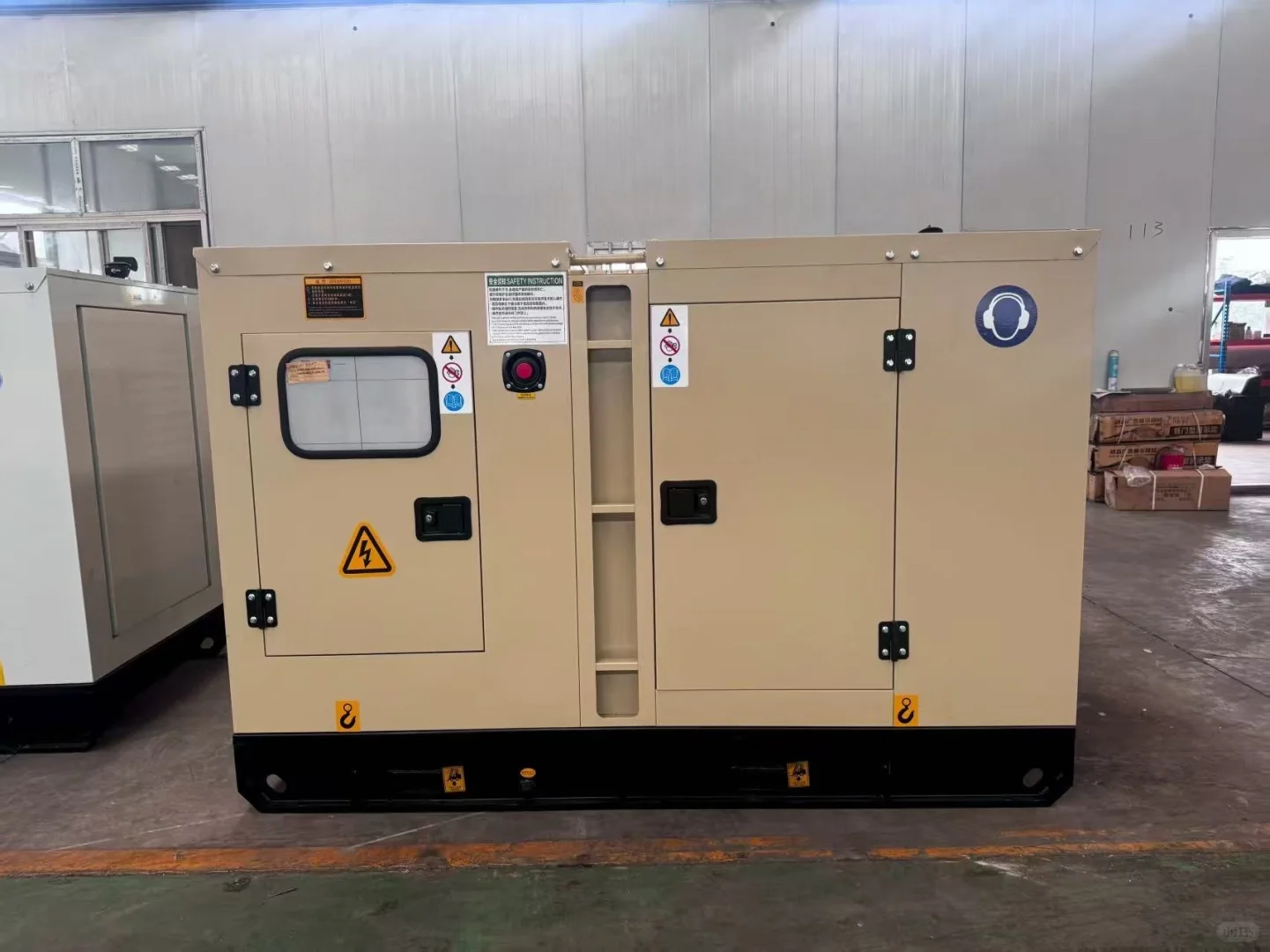 发电机组工厂出口发货